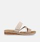 Rieker Beige Slippers met Gesp voor dames (370393)