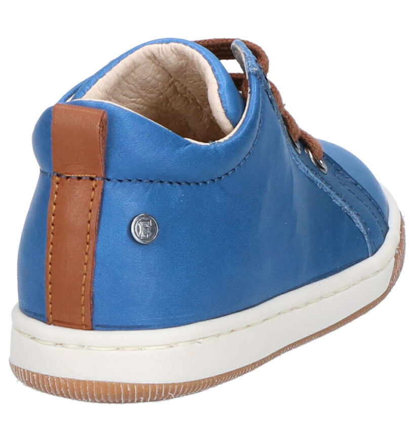 Falcotto Haley Chaussures Hautes en Bleu en cuir (275675)