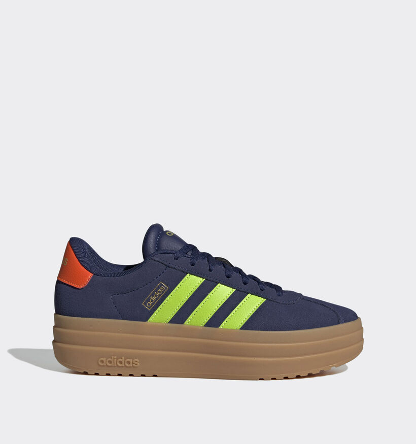 adidas VL Court Bold Baskets sportives en Bleu foncé pour femmes (359454) - pour semelles orthopédiques