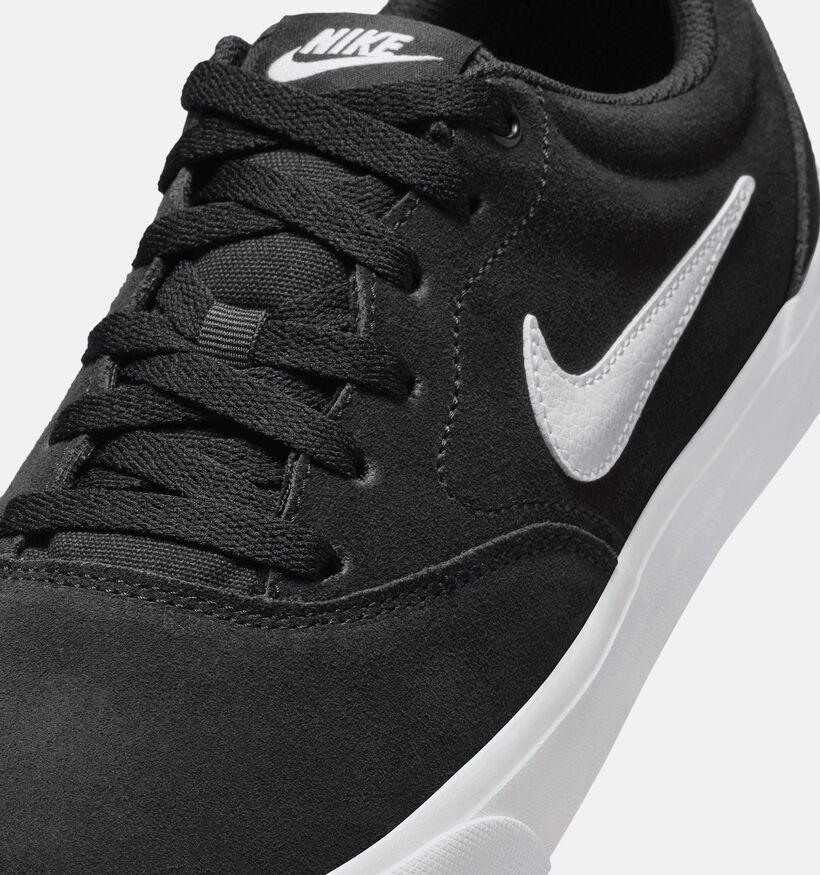 Nike Charge Suede Baskets en Noir pour hommes, garçons (350479)
