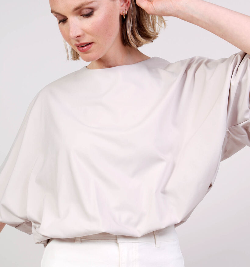 Sisters Point Gufo Blouse en Beige pour femmes (377817)