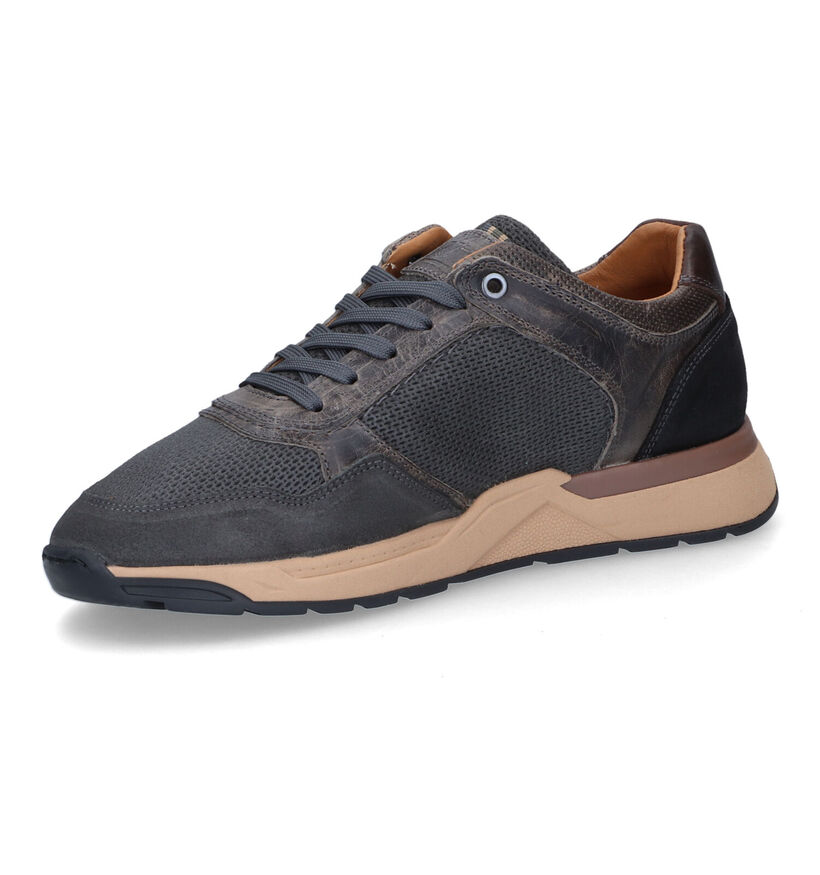 Bullboxer Chaussures à lacets en Gris pour hommes (316452) - pour semelles orthopédiques