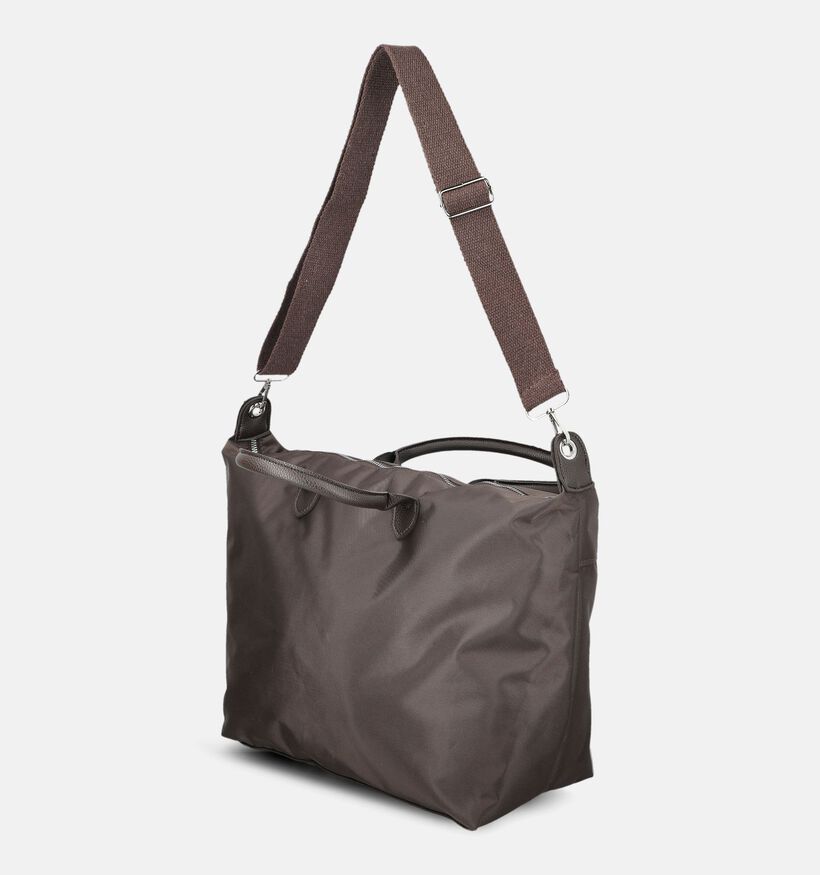 Signatur Buzzy Shoulder Bag 2 Cabas en Brun fonc&eacute; pour femmes (380907)