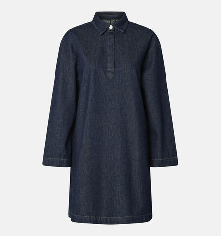 Midi jurk blauw