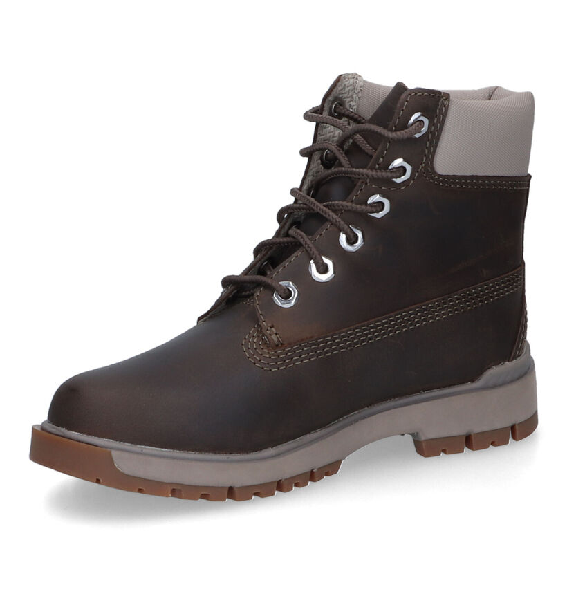 Timberland Tree Vault 6Inch Naturel Boots voor jongens (313064) - geschikt voor steunzolen