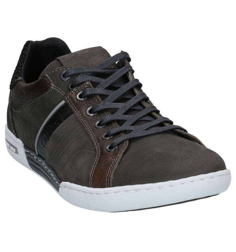 Björn Borg Coltrane Chaussures à lacets en Gris en cuir (278770)