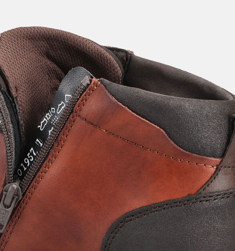 Rieker Cognac Bottines voor heren (363513) - geschikt voor steunzolen