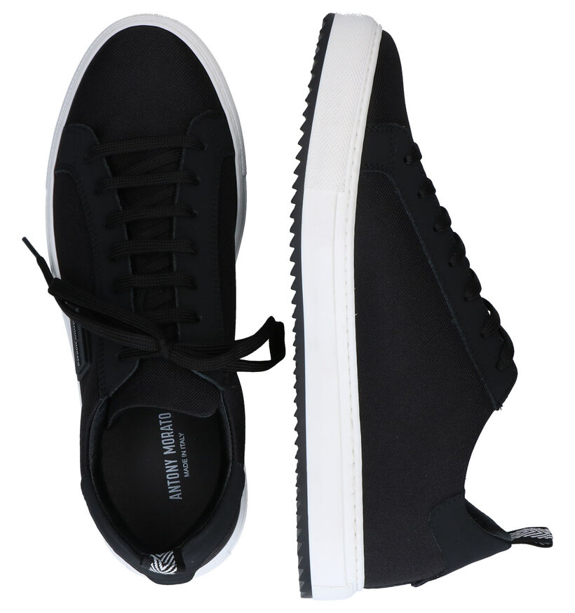 Antony Morato Zwarte Veterschoenen in stof (296828)