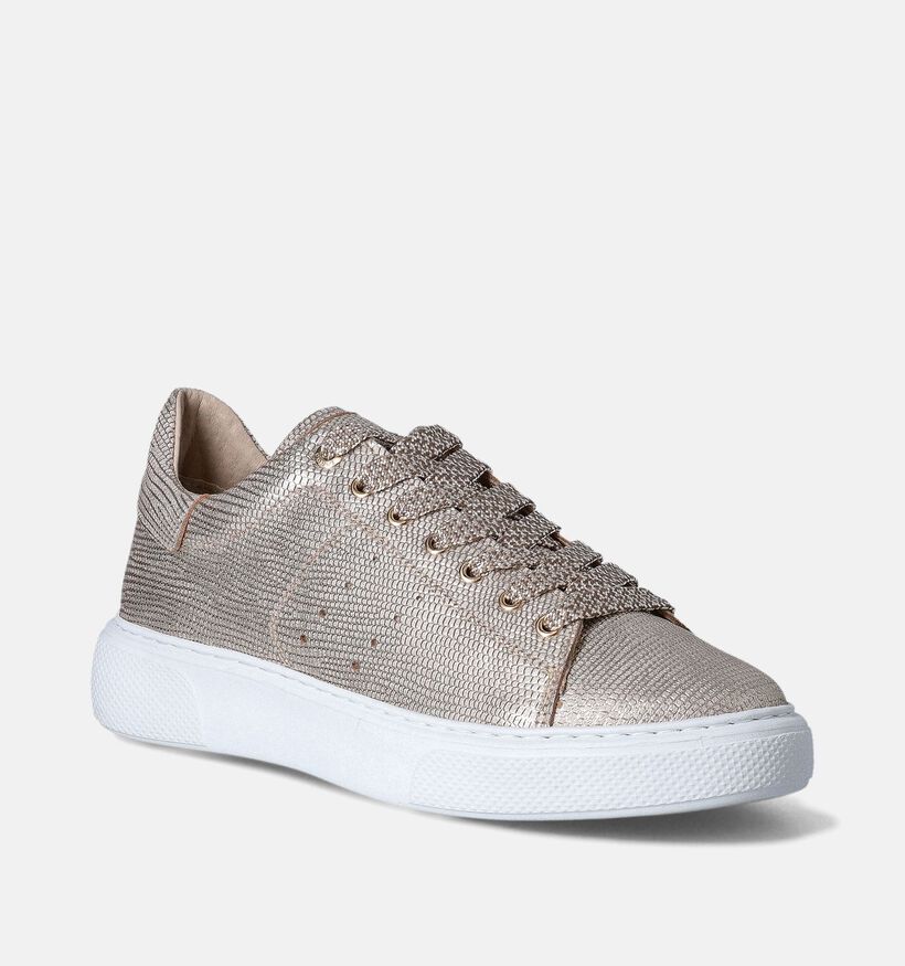 Tango Alex 2 Baskets Casual en Or pour femmes (362945) - pour semelles orthopédiques