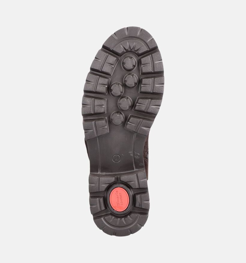 Tamaris Comfort Bottes hautes en Marron pour femmes (376369) - pour semelles orthop&eacute;diques