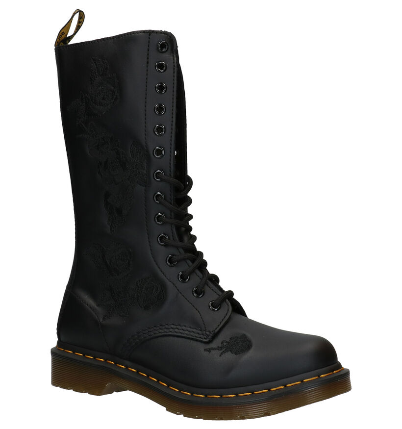 Dr. Martens 1914 Vonda Mono Bottes en Noir en cuir (277079)