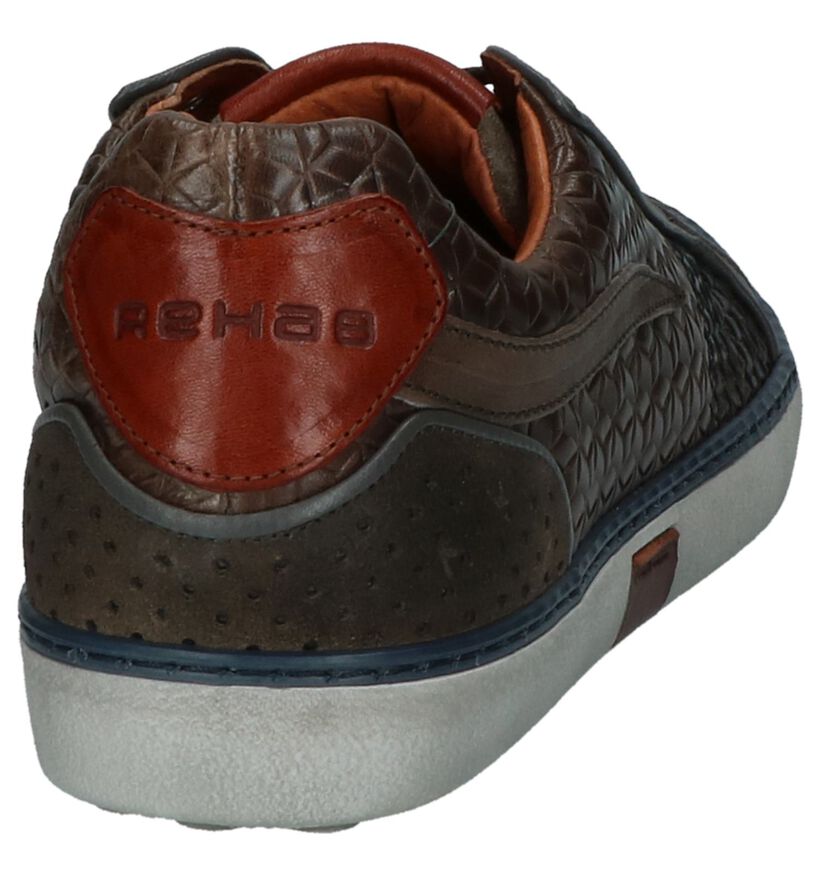 Taupe Casual Schoenen Hub Timmy, , pdp
