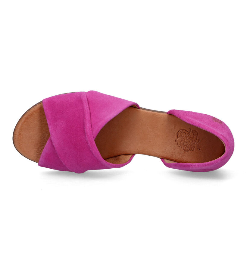 Apple of Eden Chuisi Sandales en Fuchsia pour femmes (322607)