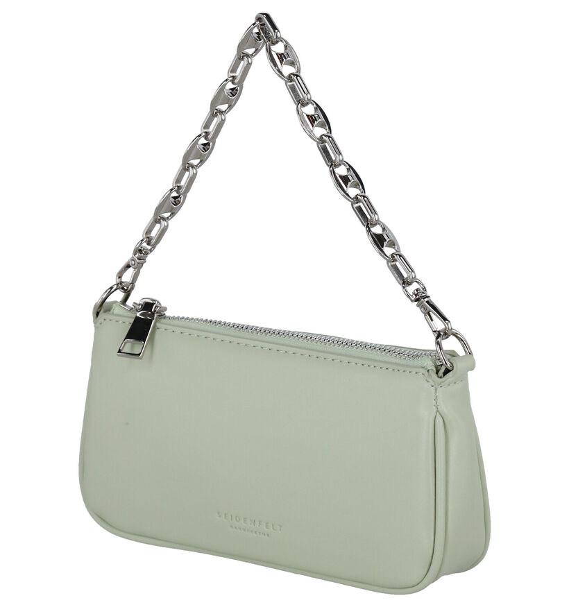 Seidenfelt Hamina Groene Crossbody Tas in kunstleer (288712)