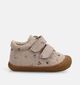 Naturino Cocoon Suede Donkerbeige Boots met Velcro voor meisjes (380140) - geschikt voor steunzolen