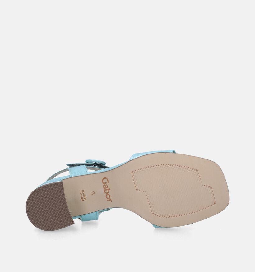 Gabor Groene Sandalen Met Blokhak voor dames (339364)