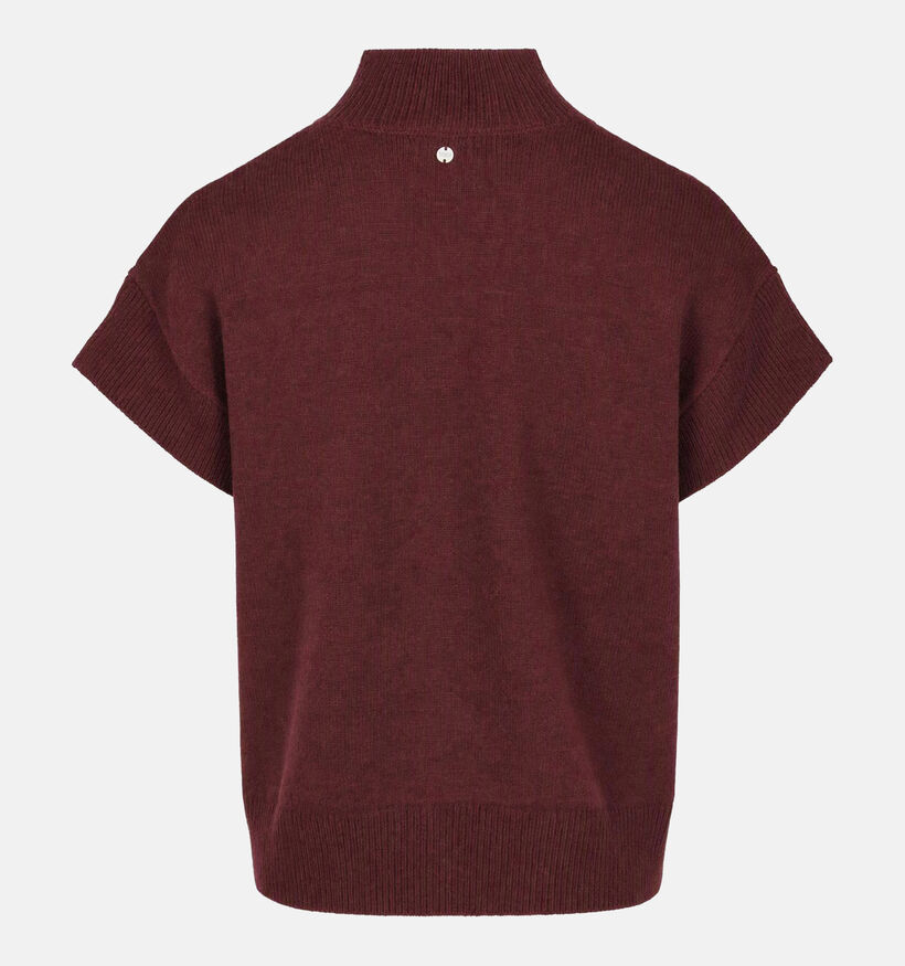 Deeluxe Original Adeline Pull en Bordeaux pour femmes (382274)