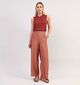 Minus Seria Bruine Wijde Broek voor dames (359029)