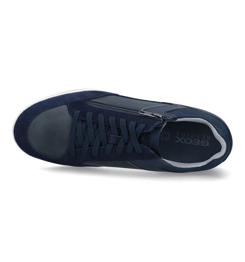 Geox Renan Chaussures à lacets en Bleu pour hommes (320084) - pour semelles orthopédiques