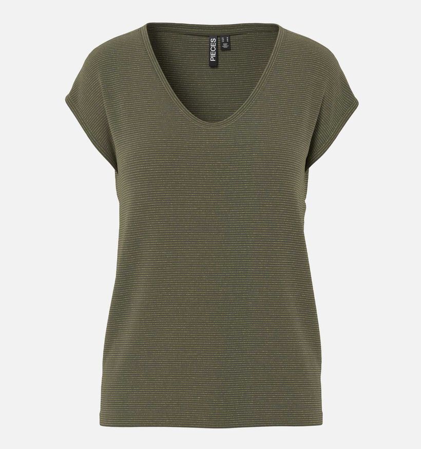 Pieces Billo Groene T-shirt voor dames (361153)