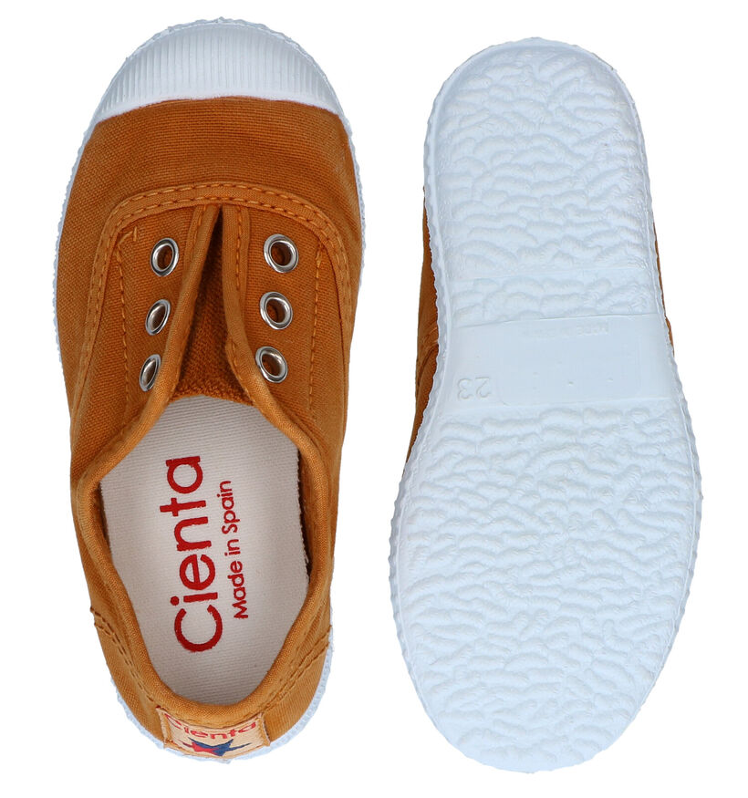 Cienta Blauwe Slip-ons voor jongens, meisjes (340020) - geschikt voor steunzolen