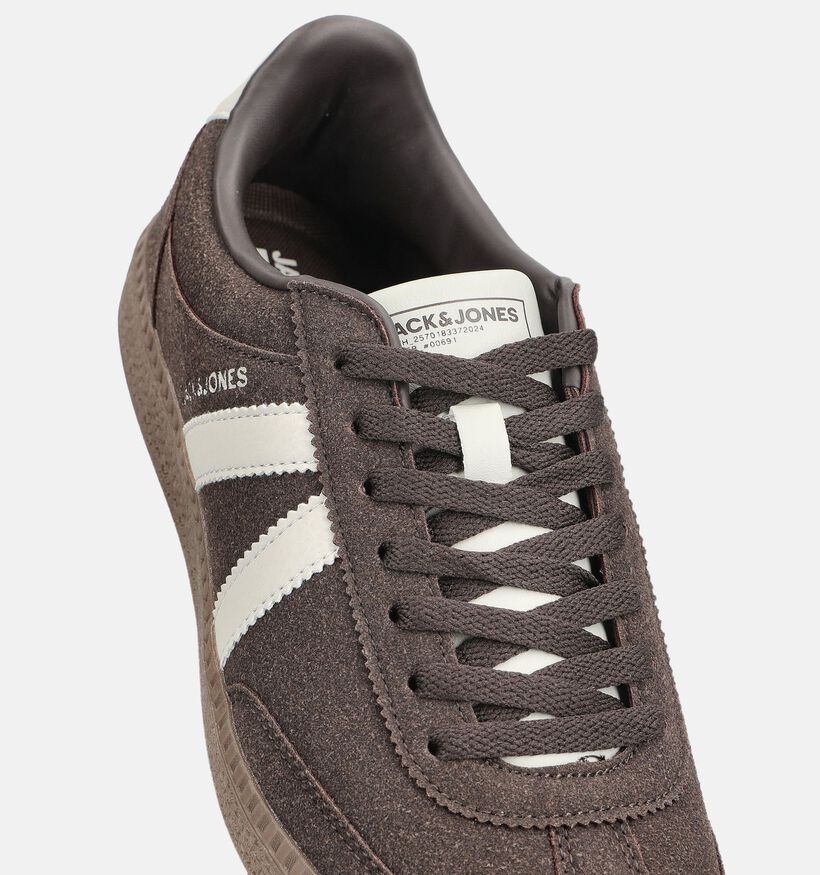 Jack & Jones Kirk Chaussures plates en Brun fonc&eacute; pour femmes (378543)