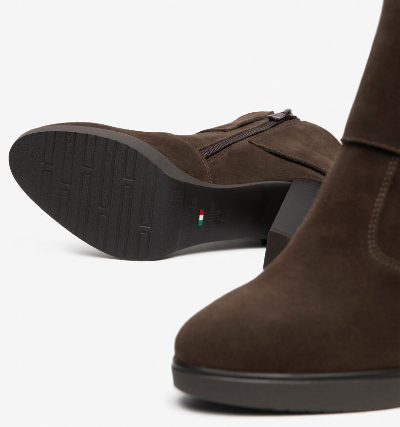 NeroGiardini Bottines en Brun fonc&eacute; pour femmes (377856)