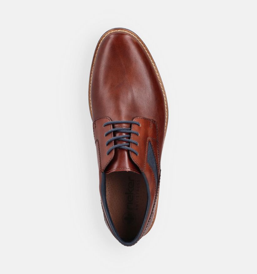 Rieker Chaussures classiques en Cognac pour hommes (367570)