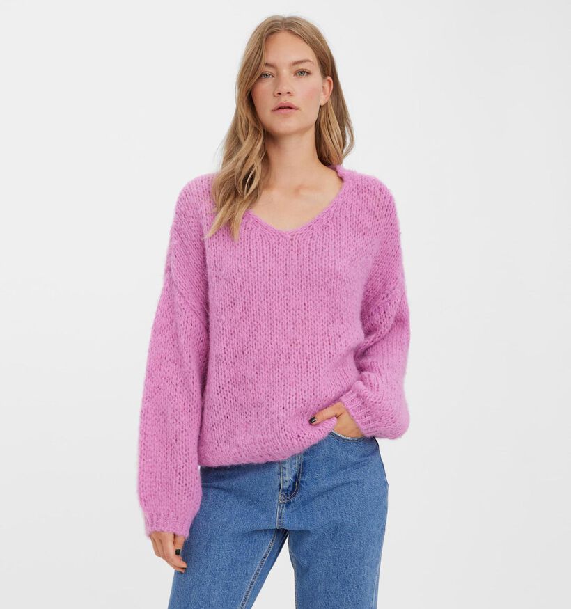 Vero Moda Erin Roze Gebreide Trui (326946)