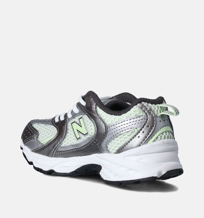 New Balance 530 Zilveren Sneakers voor jongens, meisjes (364693) - geschikt voor steunzolen
