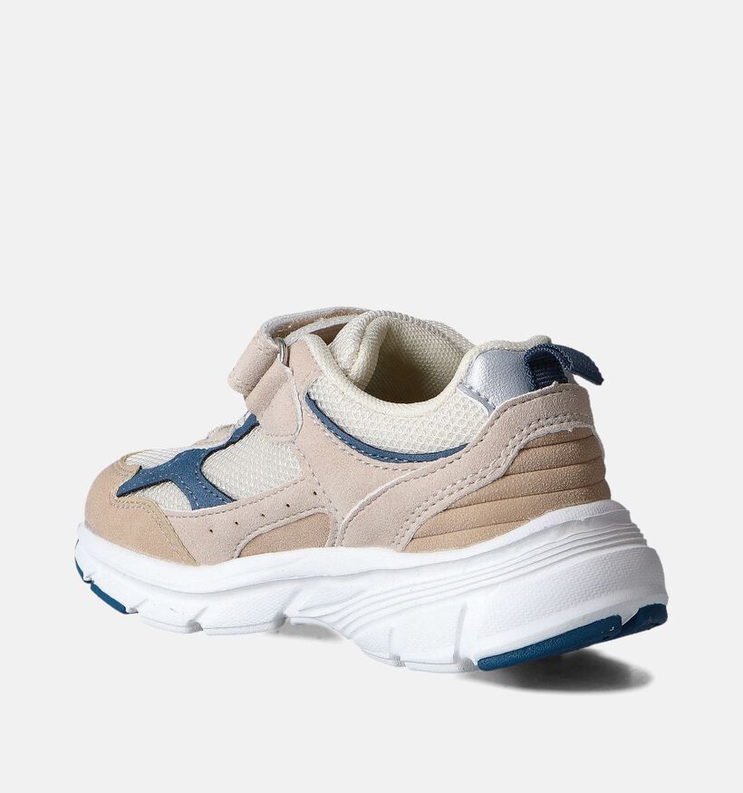 Milo & Mila Beige Velcroschoenen voor jongens (354447)