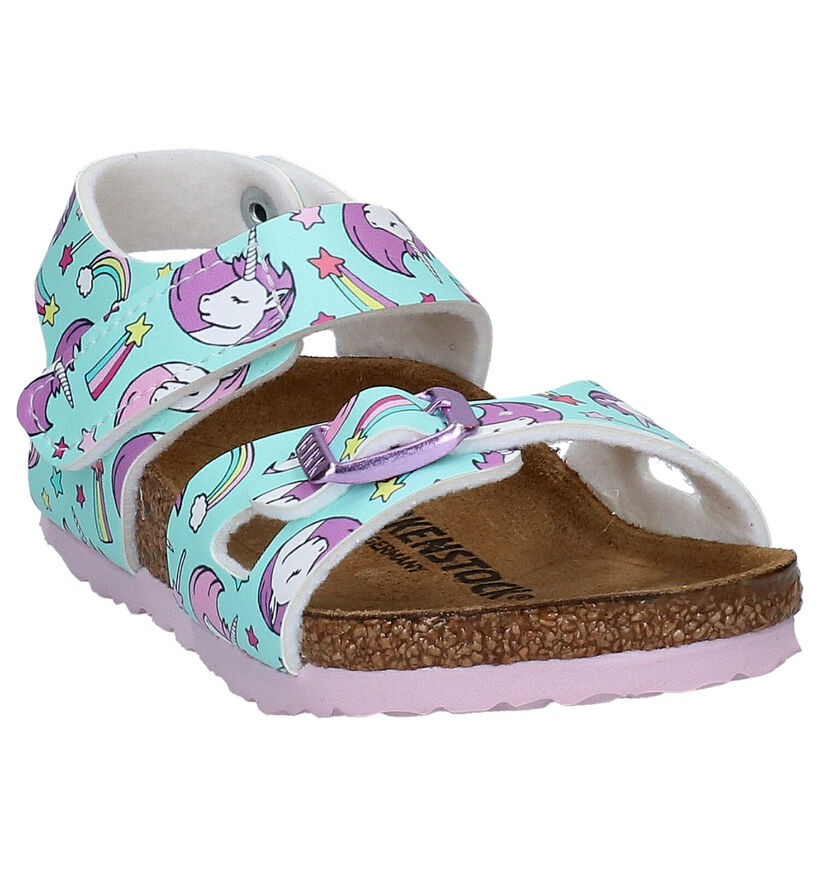 Birkenstock Colorado Turquoise Sandalen in kunstleer (286795)