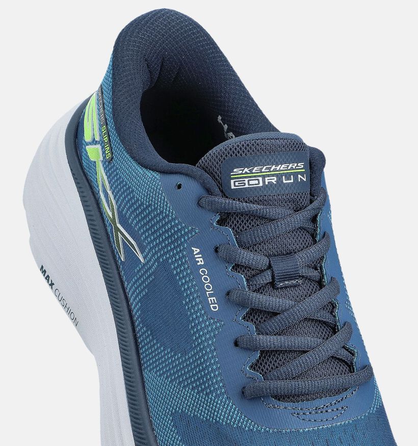 Skechers Max Cushioning Blauwe Sneakers voor heren (367470)