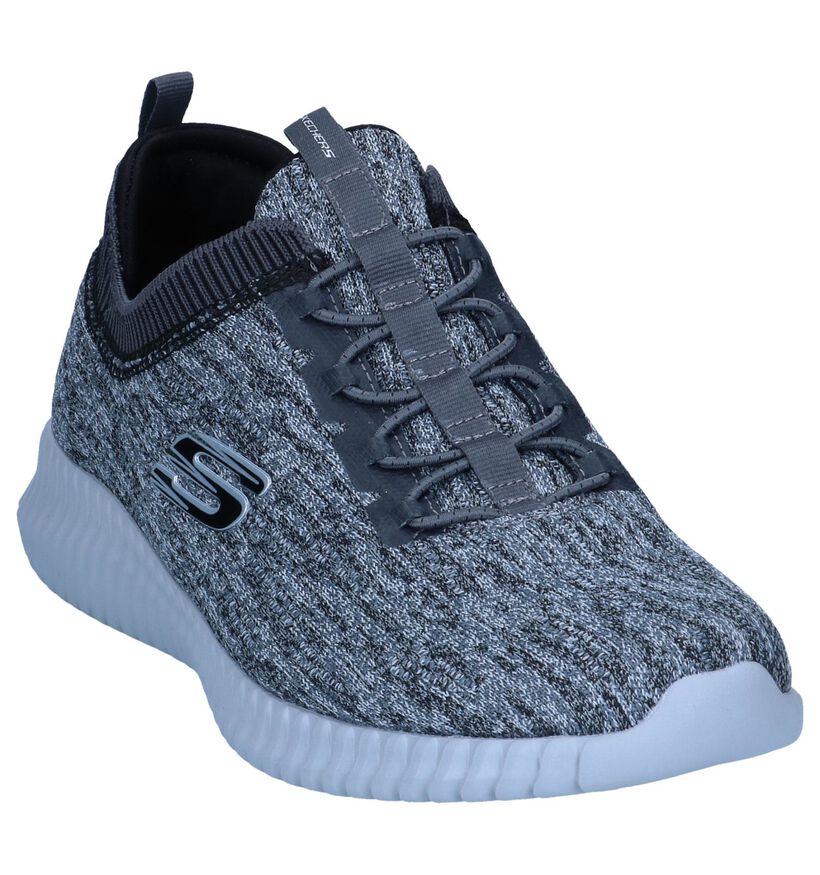 Grijze Sneakers Skechers Air-Cooled in stof (247382)