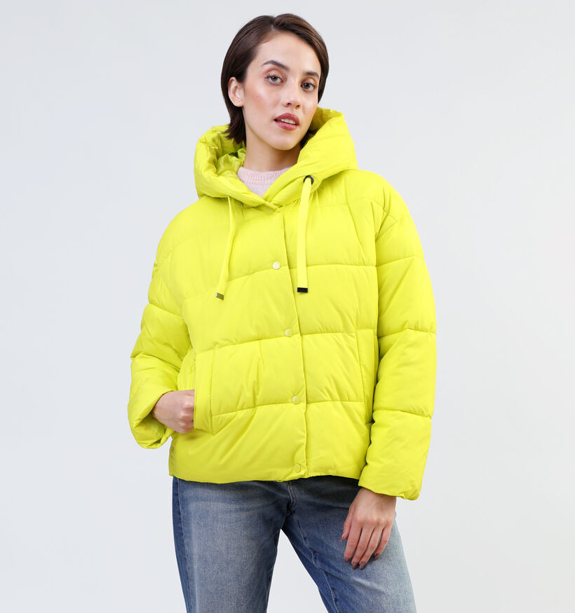 Vero Moda Gemmaholly Manteau court en Jaune pour femmes (329000)