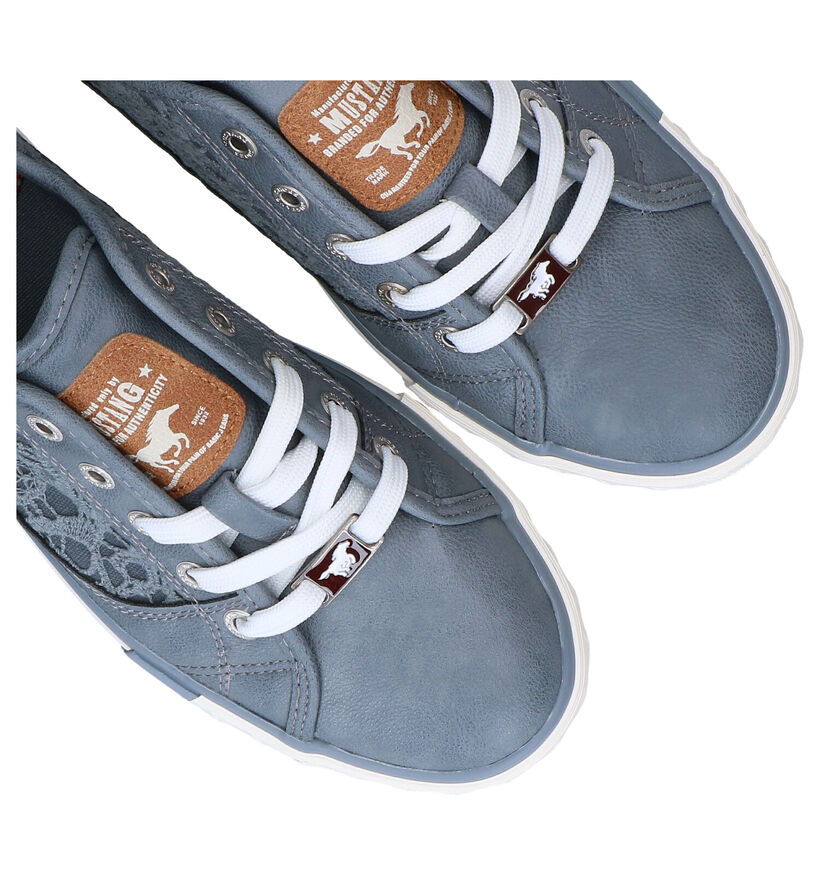 Mustang Witte Sneakers voor dames (303687)