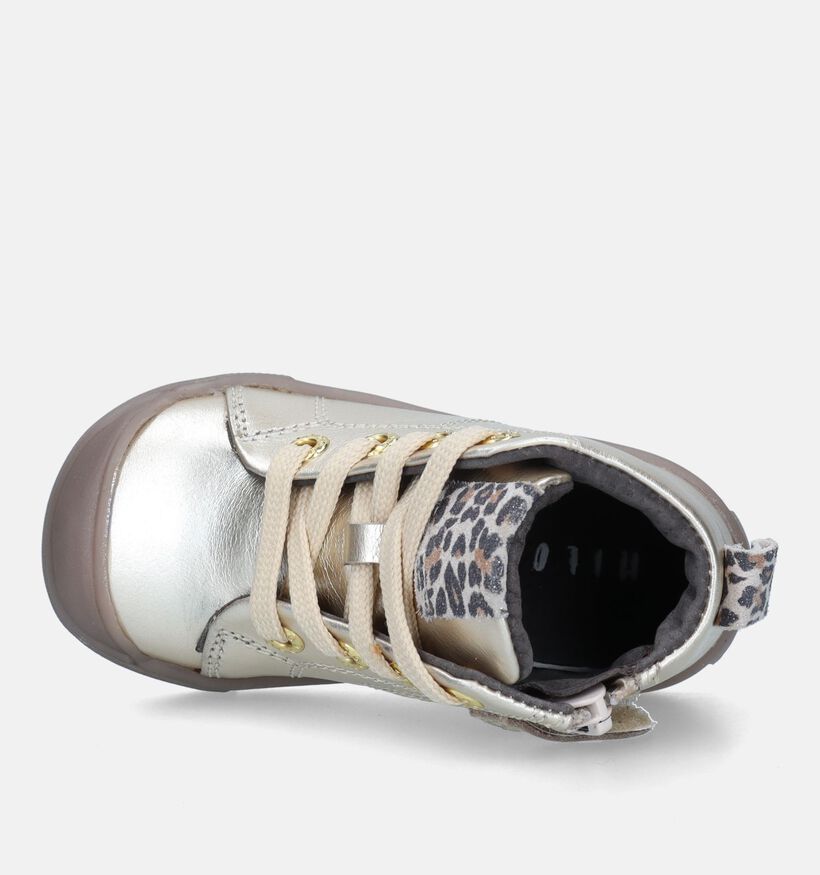 Milo & Mila Gouden Babyschoenen voor meisjes (329685) - geschikt voor steunzolen