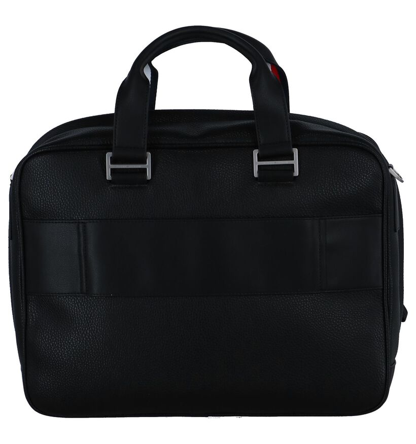 Zwarte Laptoptas Tommy Hilfiger in kunstleer (236898)