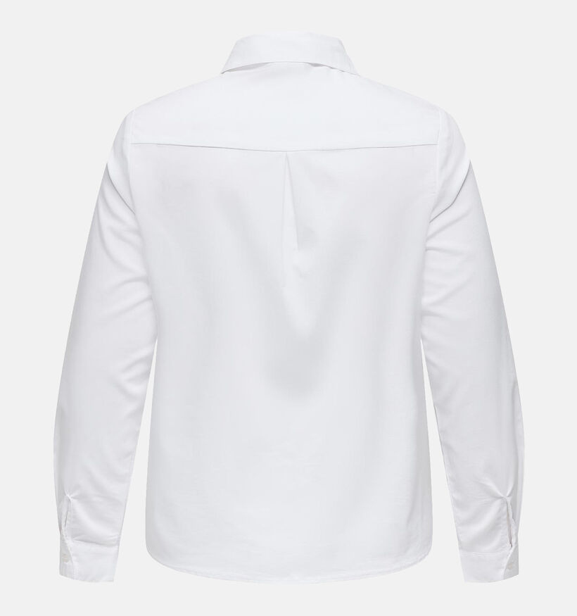 ONLY Carmakoma Stretchy Chemise en Blanc pour femmes (350005)
