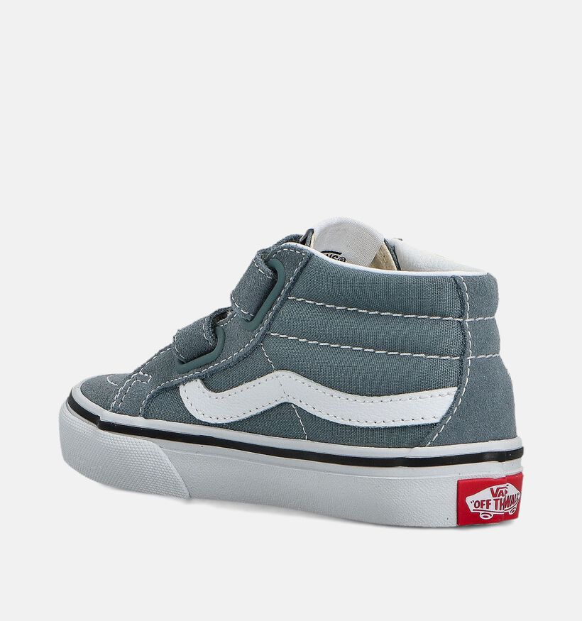 Vans SK8 Mid Reissue Baskets en Gris pour filles, garçons (361163)