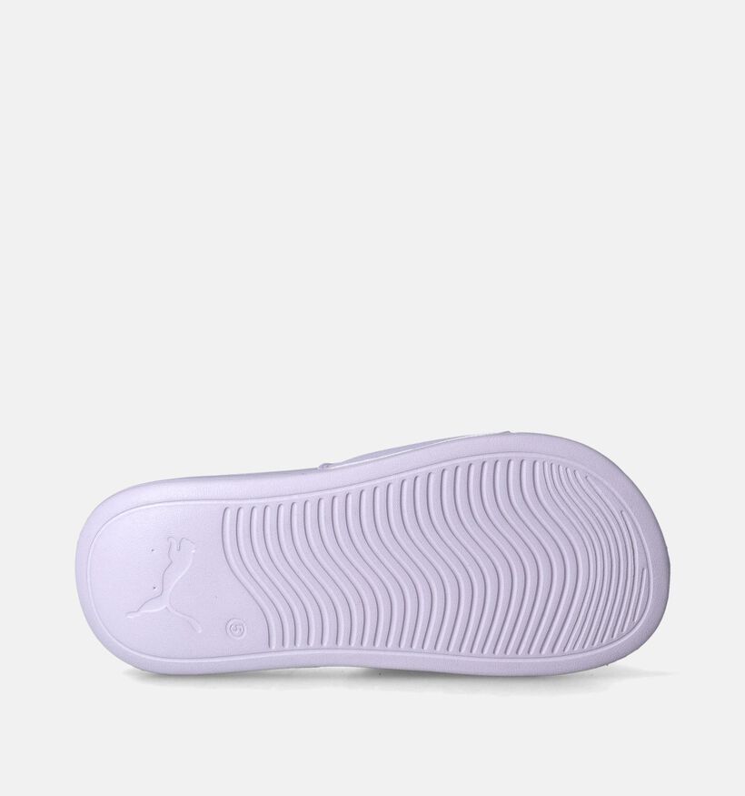 Puma Popcat 20 Claquettes de picine en Lilas pour femmes (350409)