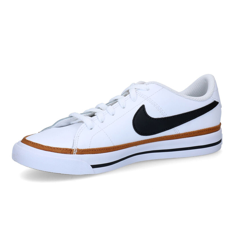 Nike Court Legacy Witte Sneakers voor jongens (302133)