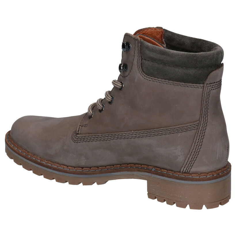 Dazzle Oranje Boots in nubuck (278832)