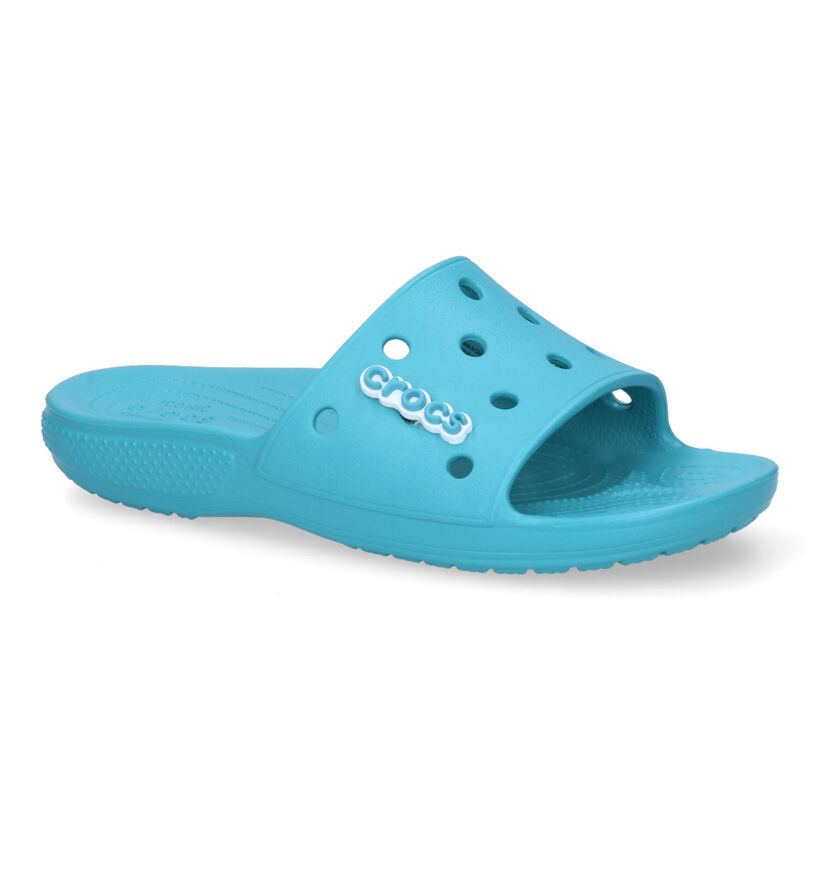Crocs Classic Blauwe Slippers in kunststof (322207)