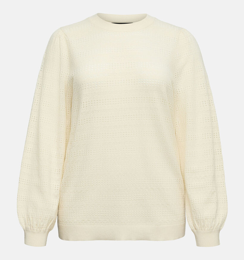 Vero Moda Curve Limone Pull en Beige pour femmes (367783)