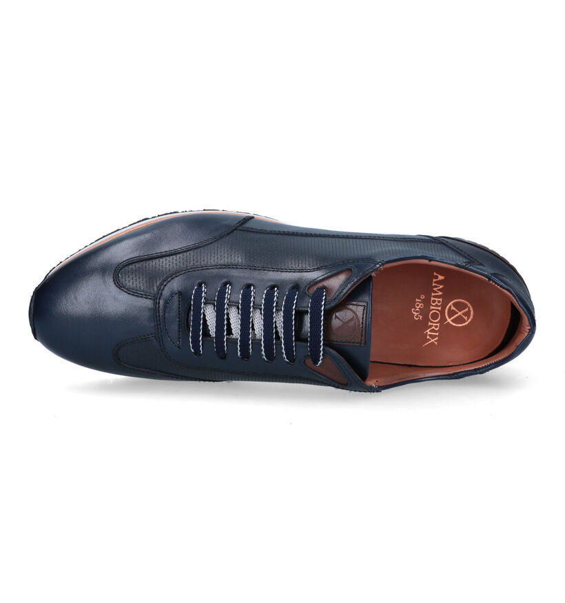 Ambiorix Icarius Chaussures à lacets en Bleu pour hommes (327720) - pour semelles orthopédiques