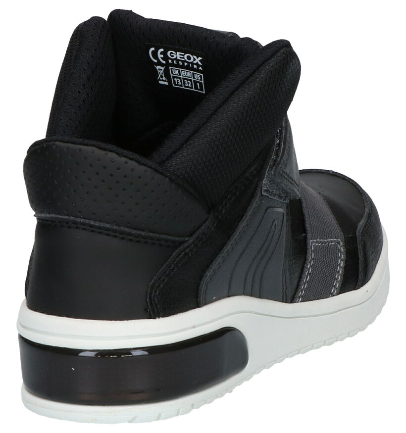 Geox Baskets hautes en Bleu foncé en simili cuir (223182)