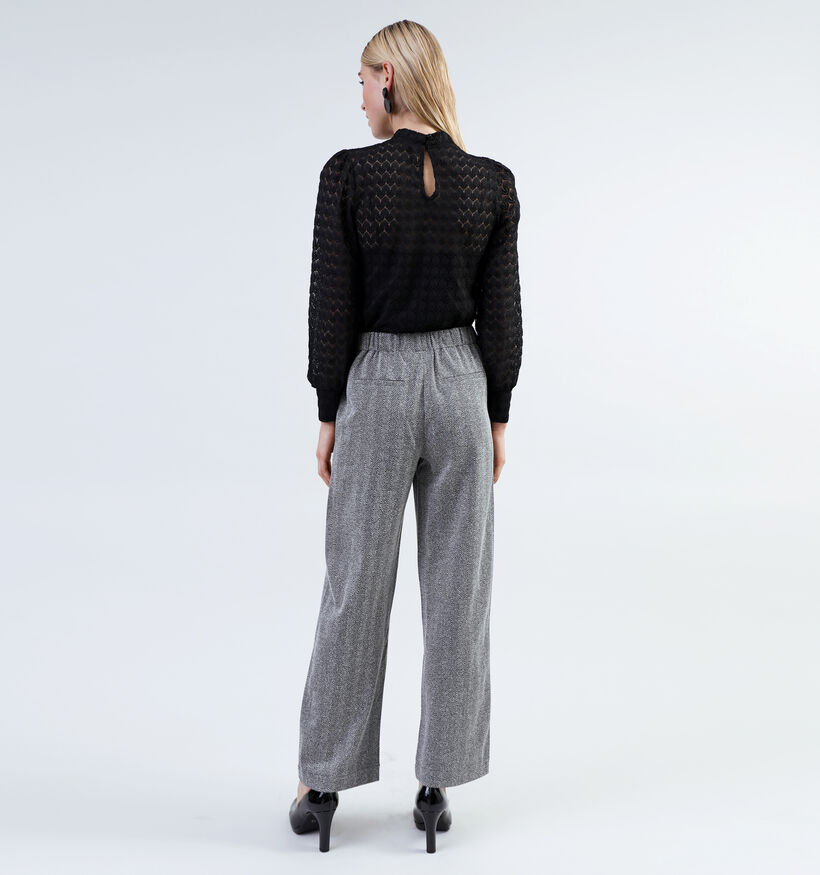 Vila Irina HW Grijze Wijde Broek voor dames (342085)