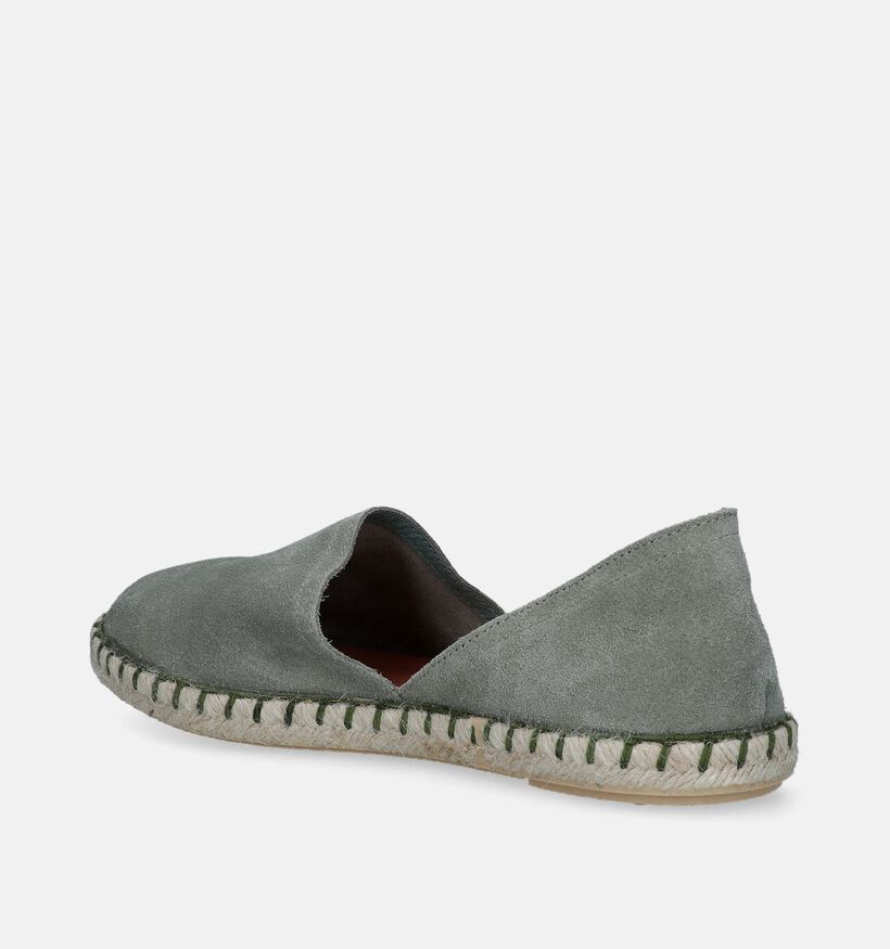 Verbenas Carmen Espadrilles en Vert Kaki pour femmes (341215)