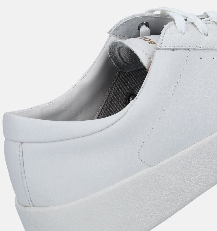 BOSS Belwar Tenn Chaussures avec lacets en Blanc pour hommes (343645) - pour semelles orthopédiques